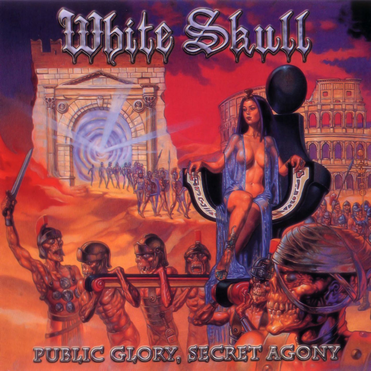 WHITE SKULL - PUBLIC GLORY SECRET AGONY