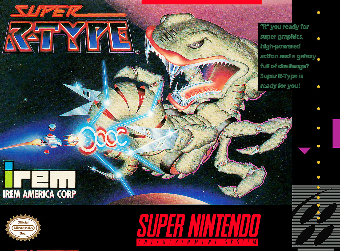 SUPER R-TYPE - SNES (W/BOX)