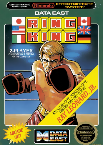 RING KING - NES (W/BOX & MANUAL)