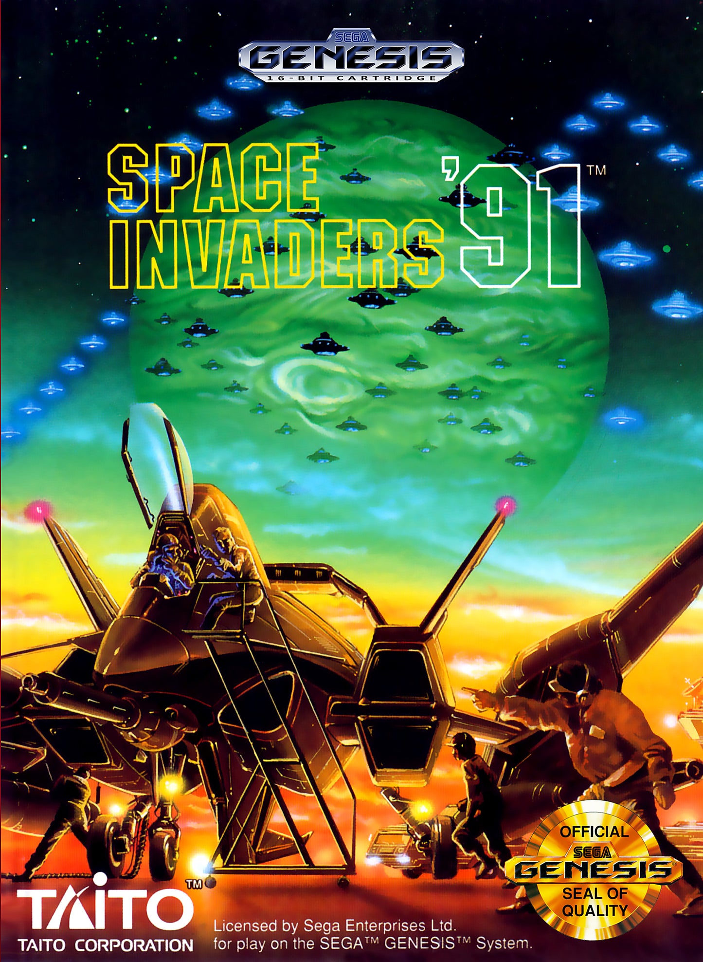 SPACE INVADERS 91 - GENESIS
