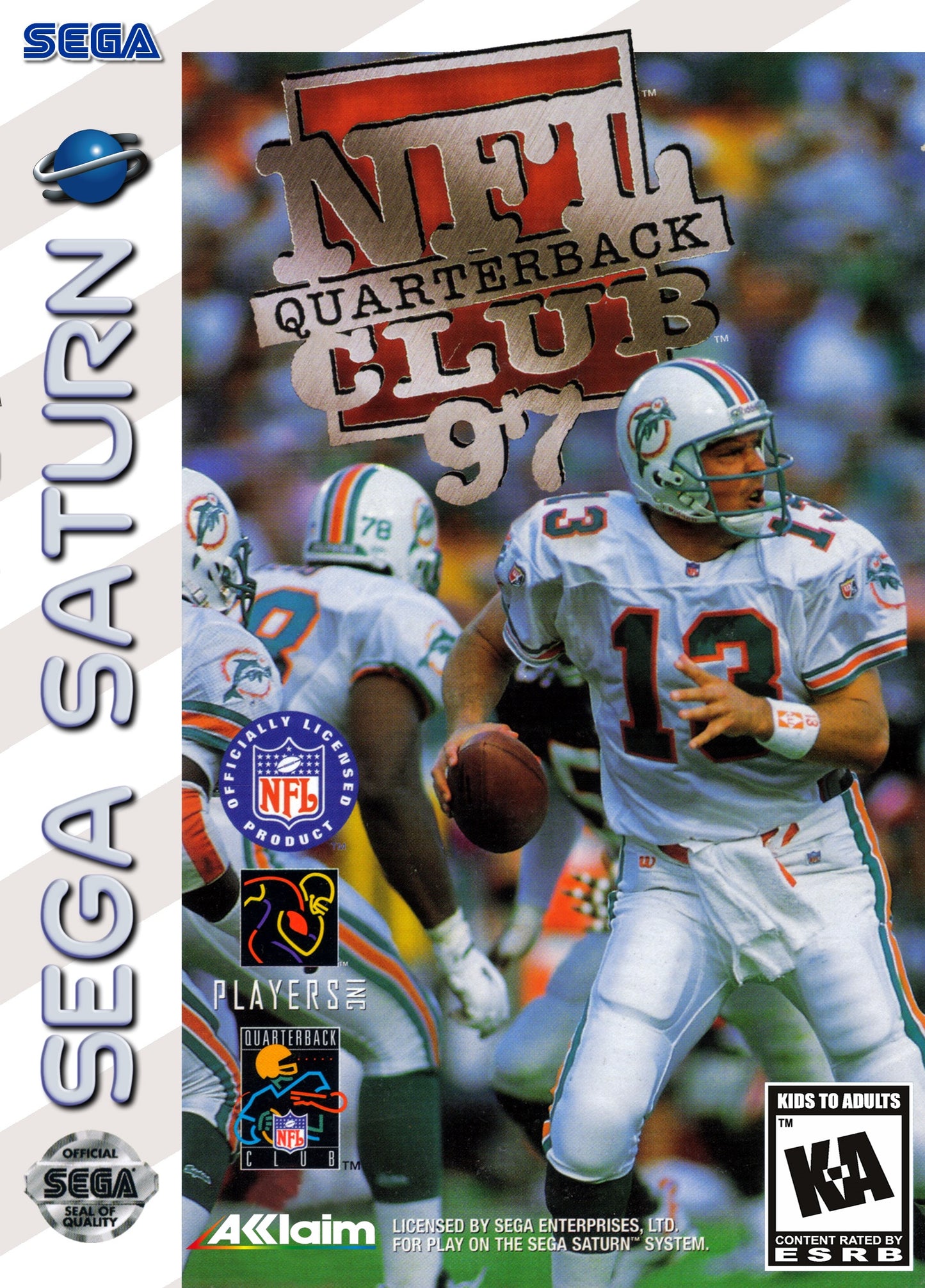 NFL QUARTERBACK CLUB 97 - SATURN