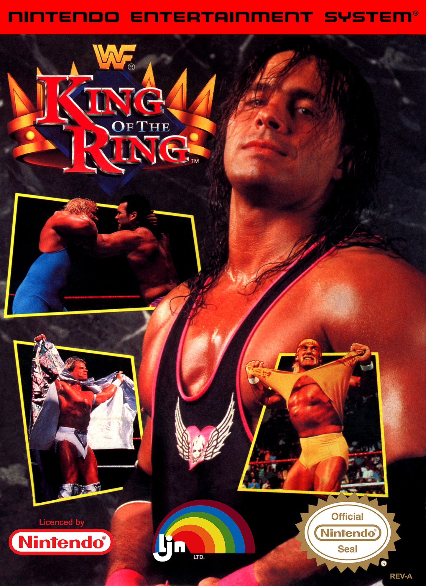 WWF KING OF THE RING - NES (W/BOX)