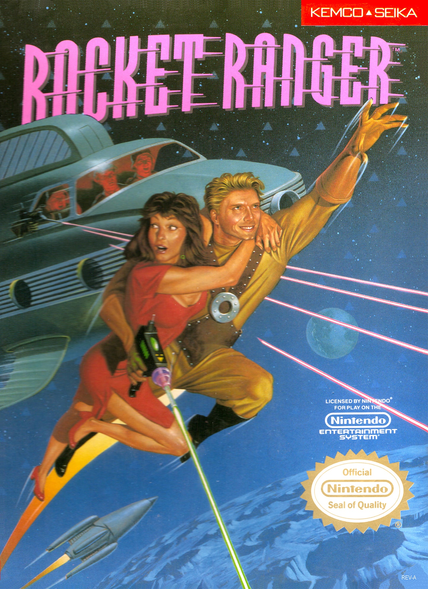 ROCKET RANGER - NES (W/BOX)