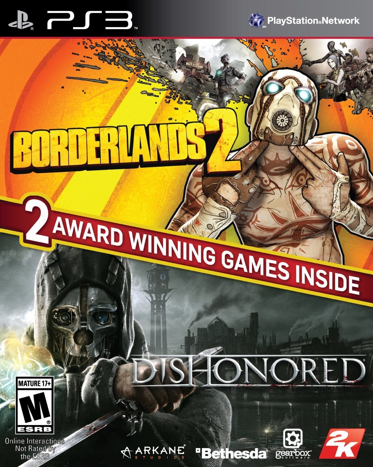 BORDERLANDS 2/DISHONORED BUNDLE - PS3