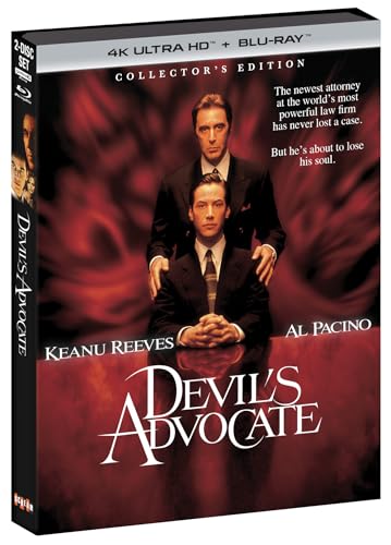THE DEVIL'S ADVOCATE - COLLECTOR'S EDITION 4K ULTRA HD + BLU-RAY