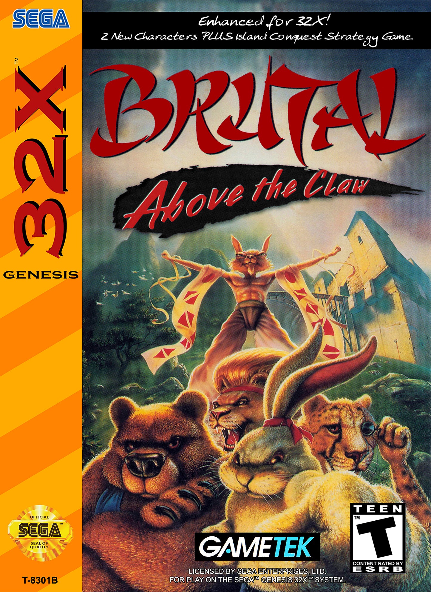 BRUTAL: ABOVE THE CLAW - 32X