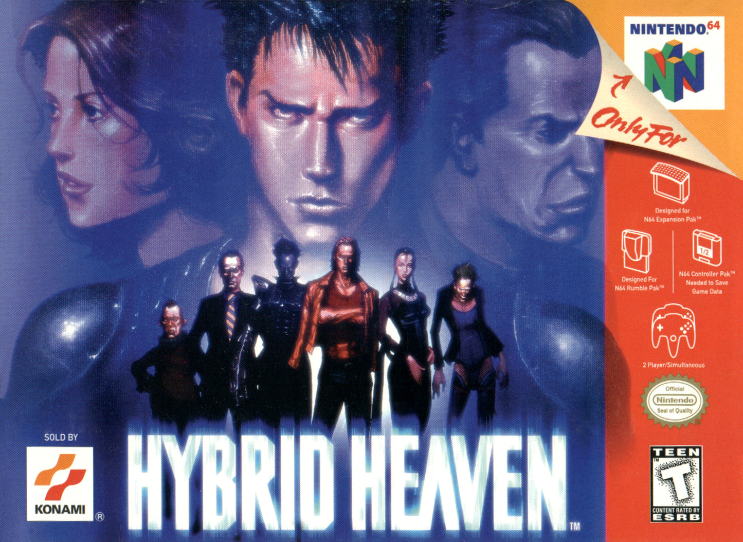 HYBRID HEAVEN - N64 (W/BOX)