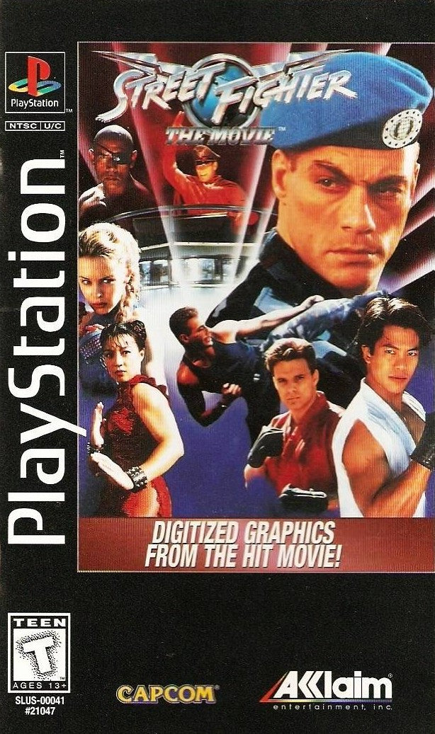 STREET FIGHTER: THE MOVIE (LONGBOX) - PS1