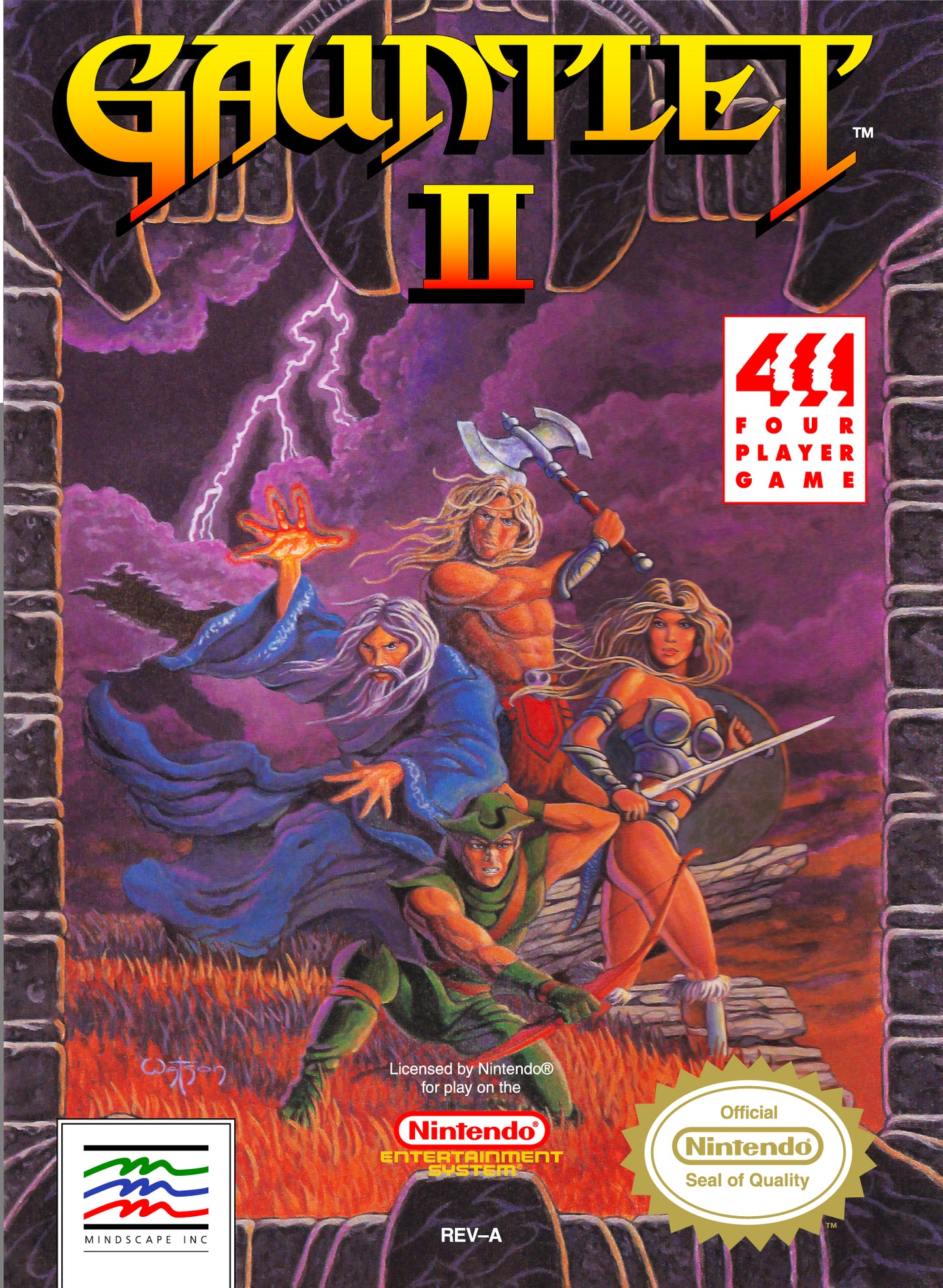 GAUNTLET II - NES