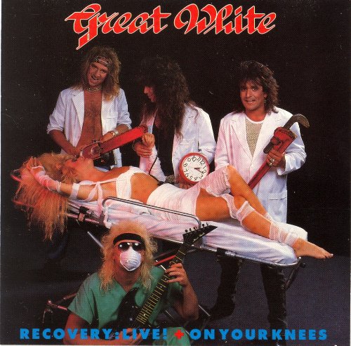 GREAT WHITE - RECOVERY: LIVE! + ON YOUR KNEES