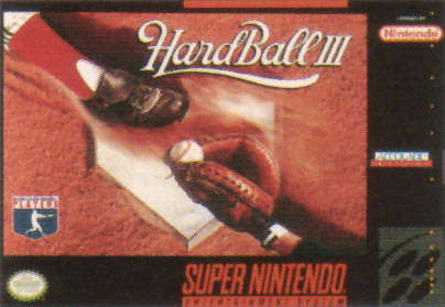 HARDBALL III - SNES (W/BOX & MANUAL)