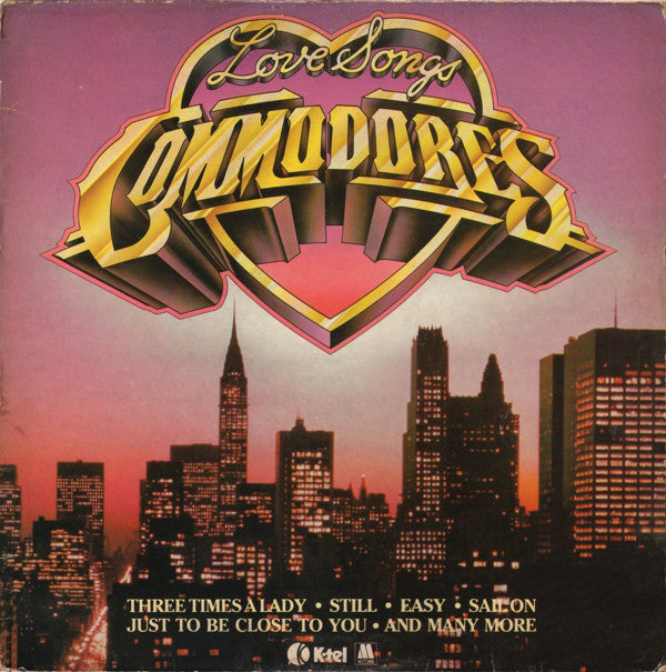 COMMODORES - LOVE SONGS