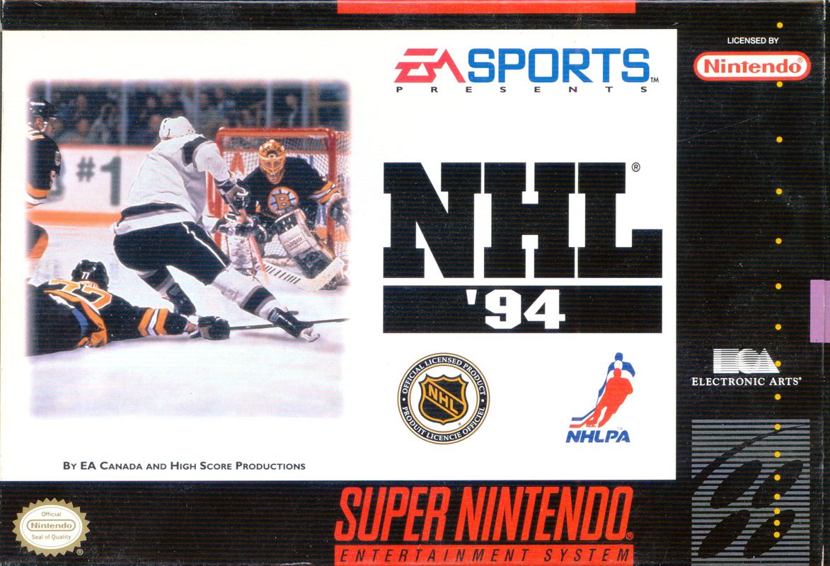 NHL 94 - SNES (W/BOX & MANUAL)