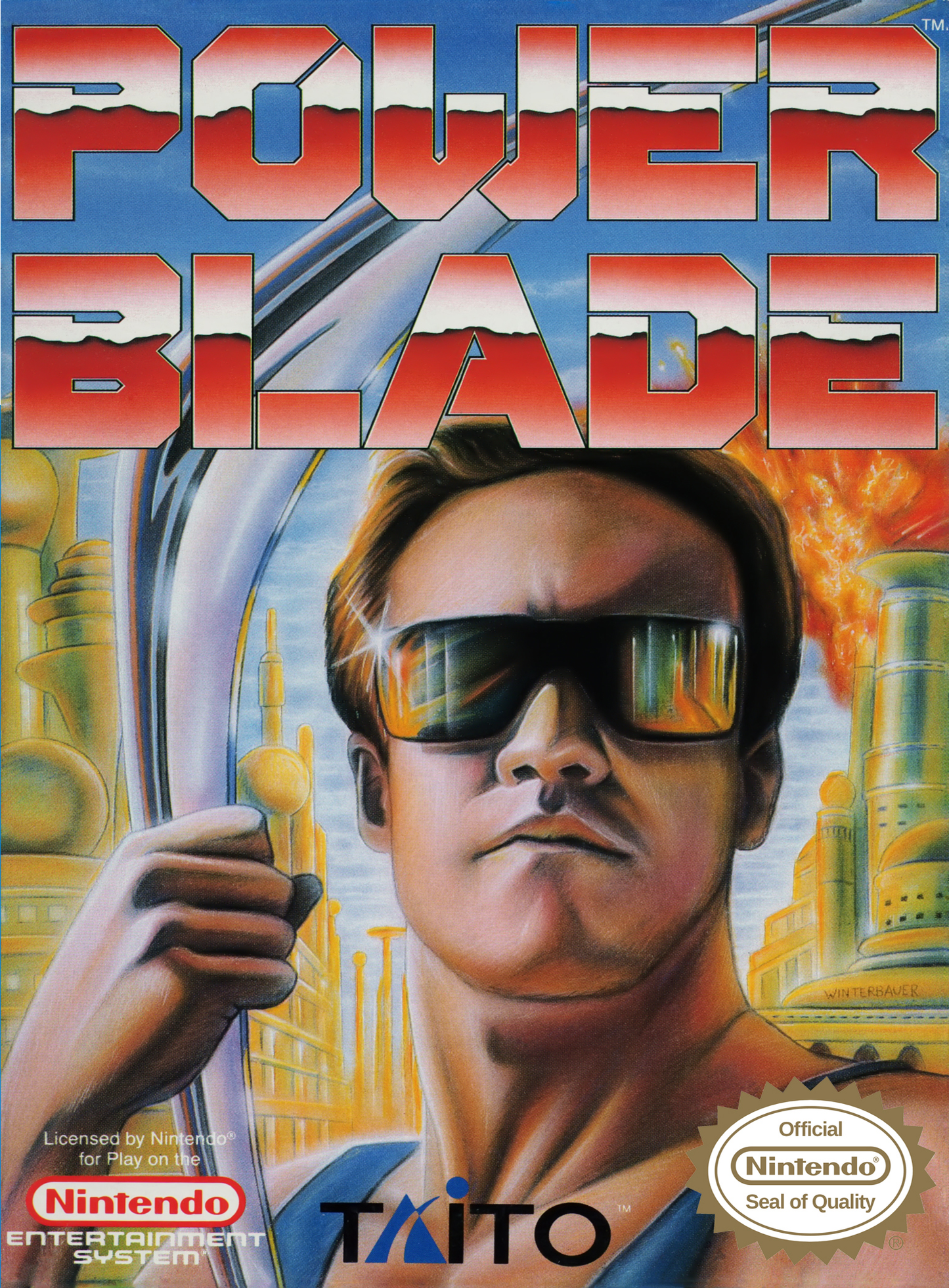 POWER BLADE - NES (W/BOX)