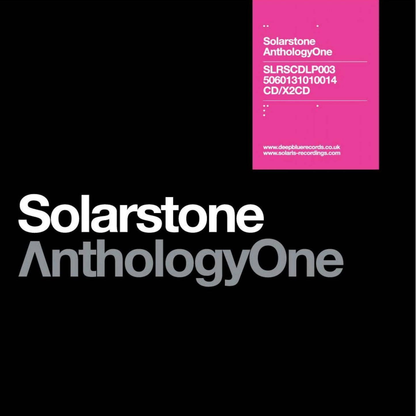 SOLARSTONE - ANTHOLOGY ONE