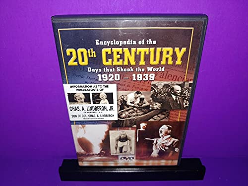 ENCYCLOPEDIA OF THE 20TH CENTURY - DVD-DAYS THAT SHOOK THE WORLD:1920-1939