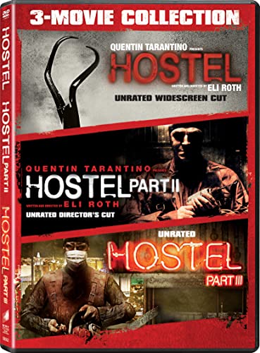 HOSTEL 1,2,3 - DVD-3 MOVIE COLLECTION