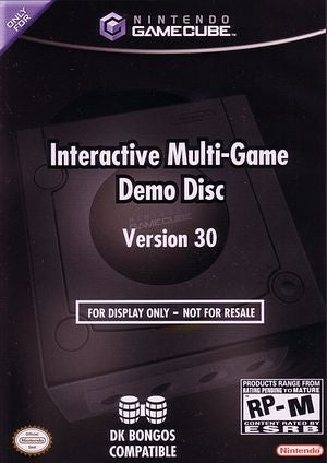 INTERACTIVE MULTI-GAME DEMO DISC #30 - GCB