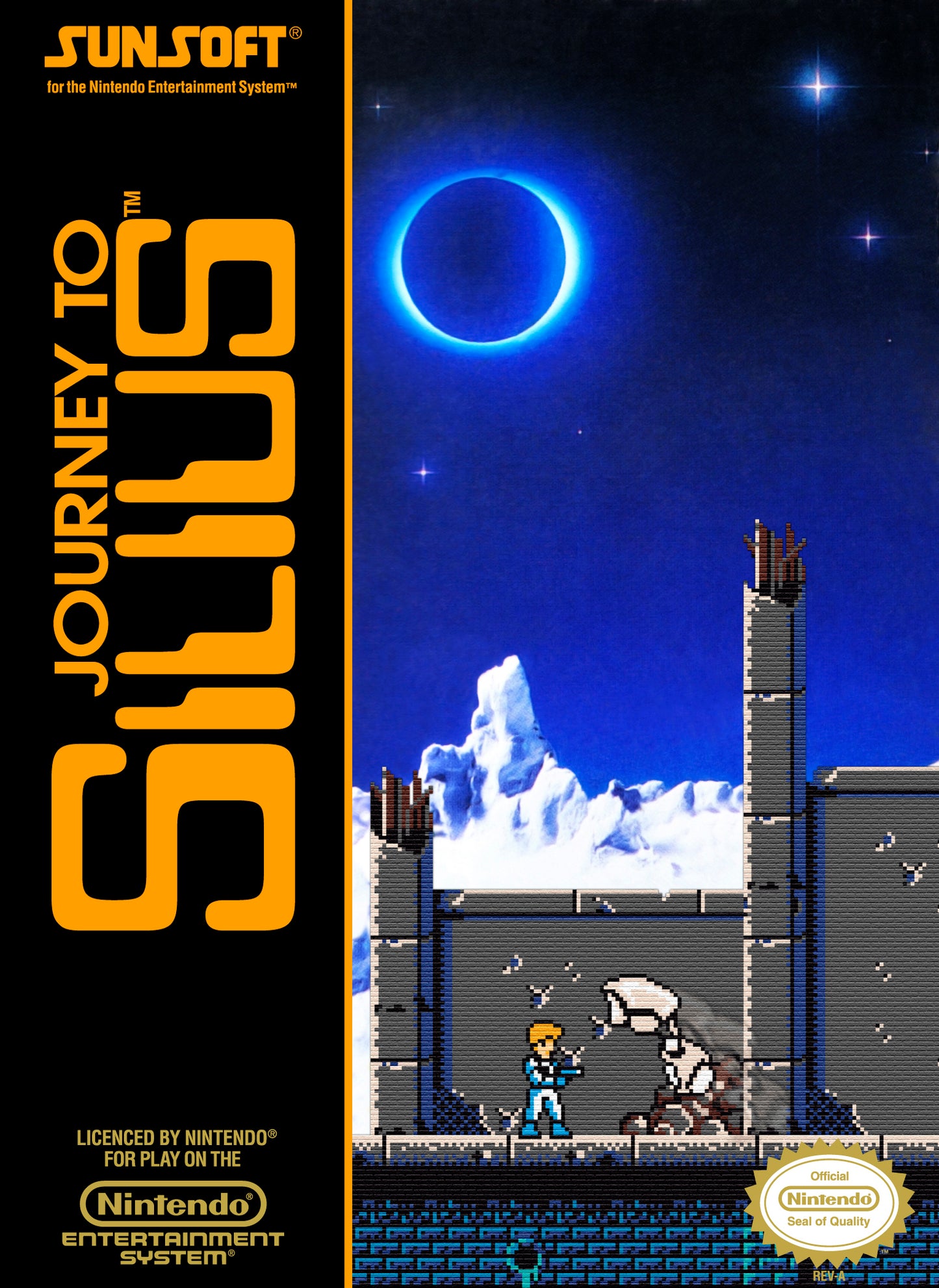 JOURNEY TO SILIUS - NES (W/BOX & MANUAL)