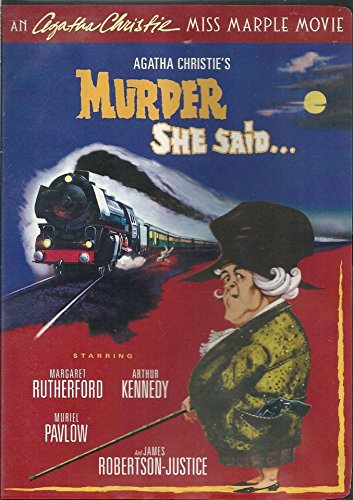 MURDER SHE SAID - DVD-MISS MARPLE-MARGARET RUTHERFORD