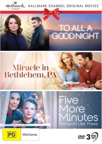HALLMARK CHRISTMAS COLLECTION 39 (TO ALL A GOOD NIGHT / MIRACLE IN BETHLEHEM, PA / FIVE MORE MINUTES: MOMENTS LIKE THESE) - NTSC/0