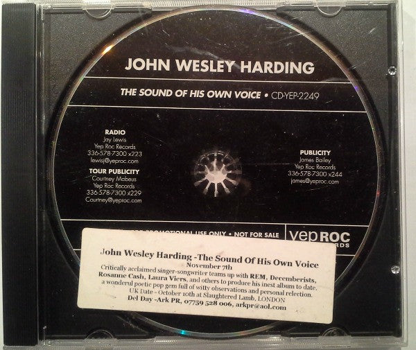 HARDING, JOHN WESLEY - SOUND OF HIS OWN VOICE