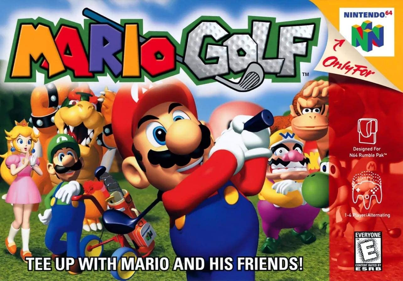 MARIO GOLF - N64 (W/BOX)
