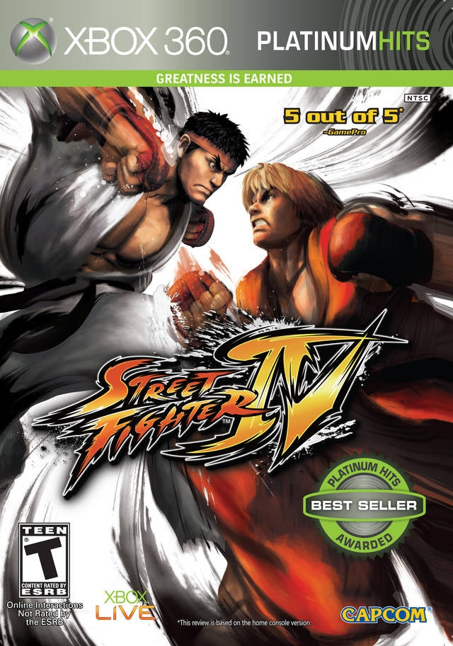 SUPER STREET FIGHTER IV (PLATINUM HITS) - XBX360