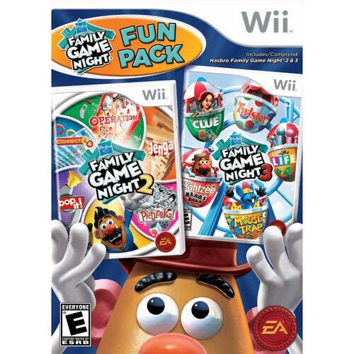 HASBRO FAMILY GAME NIGHT FUN PACK - WII