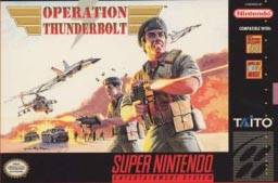 OPERATION THUNDERBOLT - SNES (W/BOX & MANUAL)