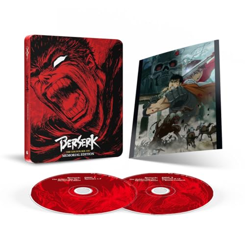BERSERK: THE GOLDEN AGE ARC - MEMORIAL EDITION - STEELBOOK