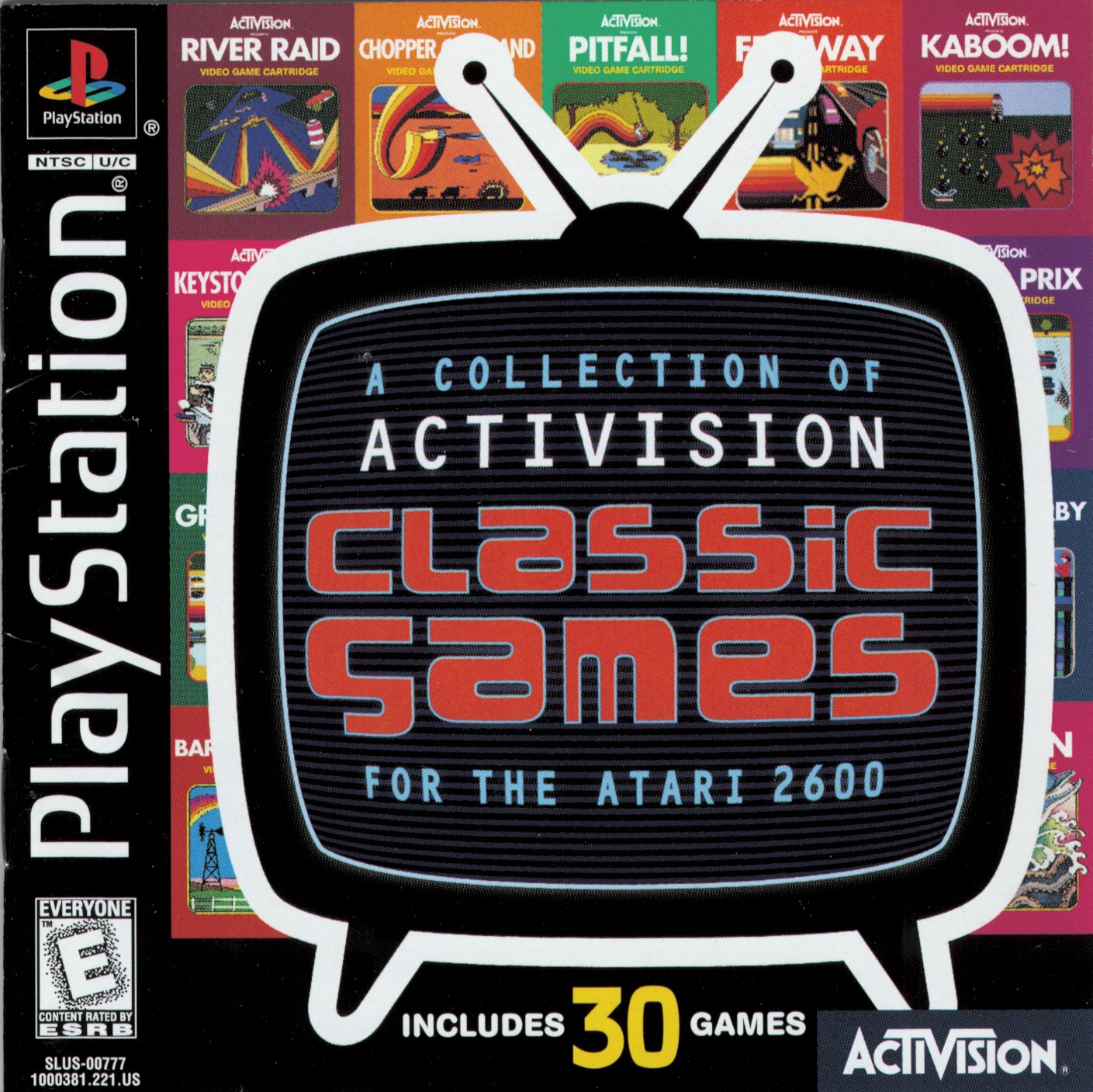 ACTIVISION CLASSIC GAMES FOR ATARI (GR H - PS1