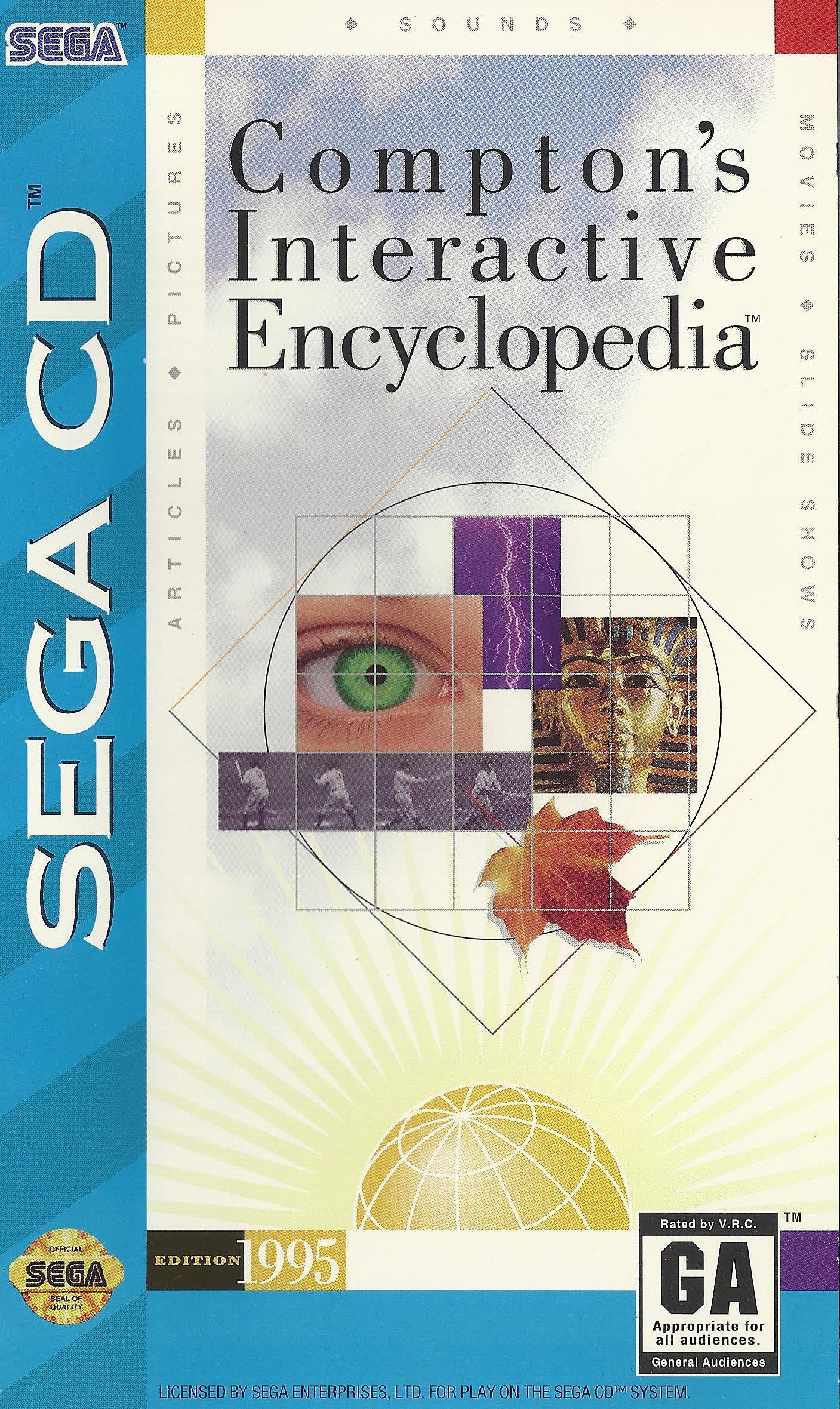 COMPTON'S INTERACTIVE ENCYCLOPEDIA - SEGACD