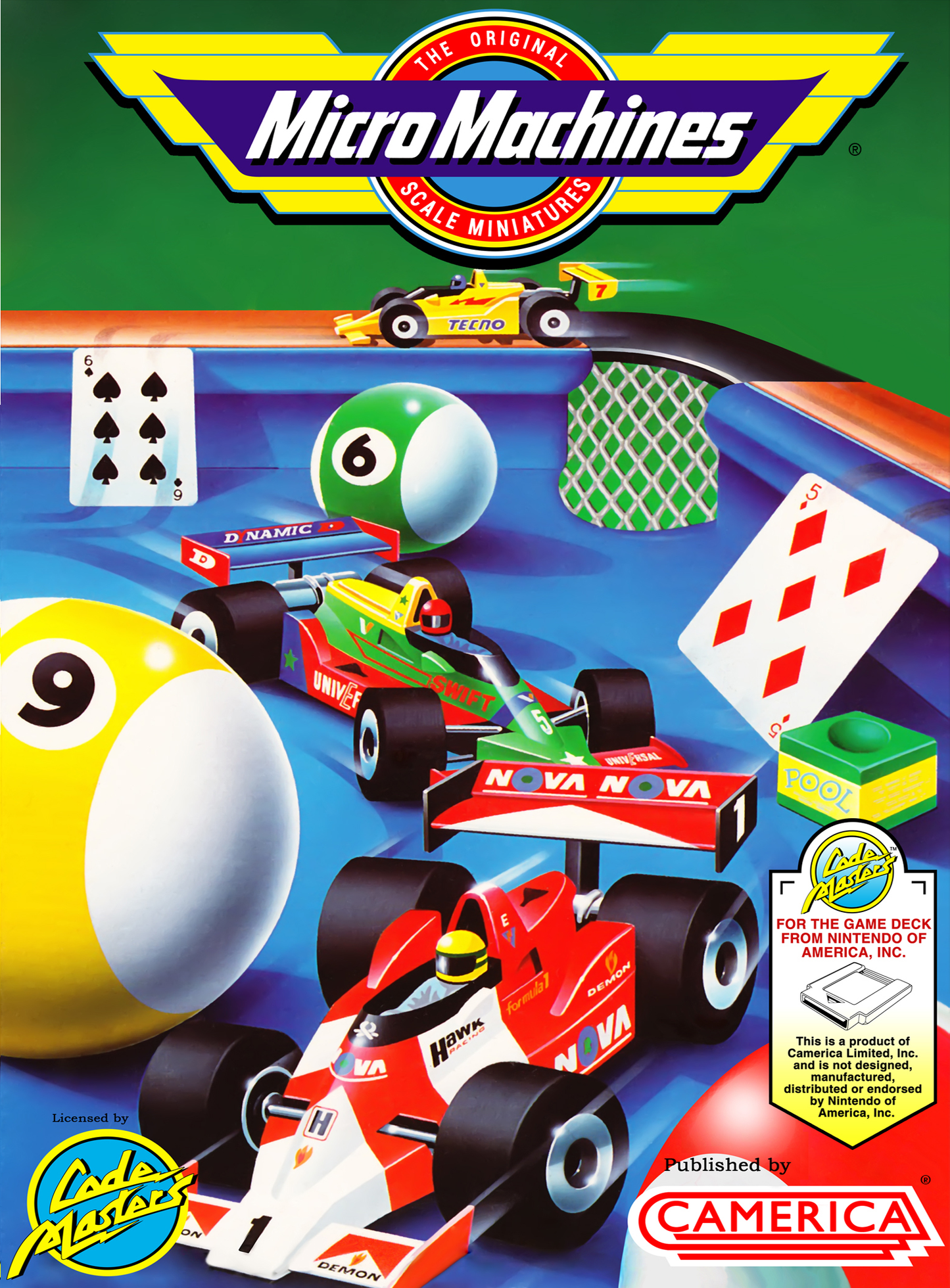 MICRO MACHINES - N64 (W/BOX & MANUAL)