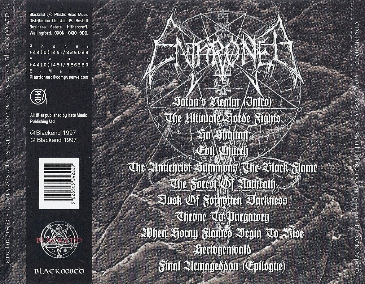 ENTHRONED - TOWARDS THE SKULLTHRONE OF SATAN