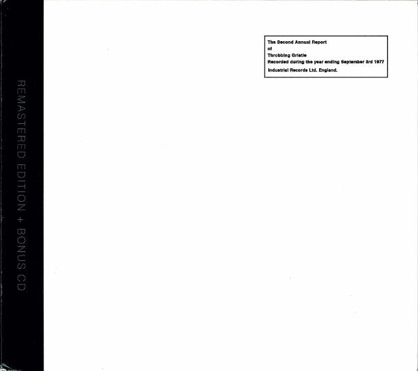 THROBBING GRISTLE - SECOND ANNUAL REPORT (2CDS)