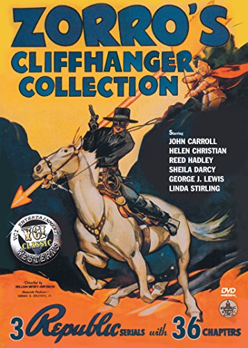 ZORRO'S CLIFFHANGER COLLECTION - DVD-3 DISC SET-VCI ENTERTAINMENT