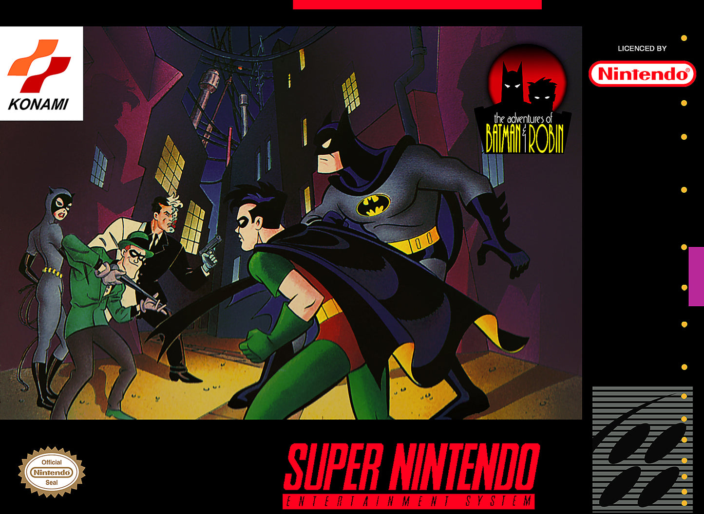 ADVENTURES OF BATMAN & ROBIN - SNES
