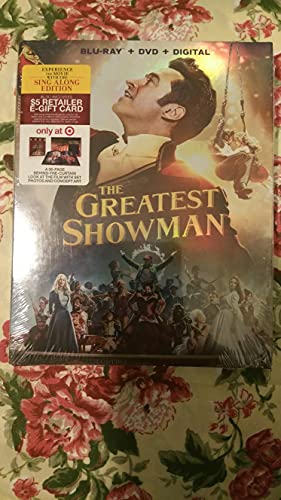GREATEST SHOWMAN - BLU-INC. DVD COPY-DIGIBOOK