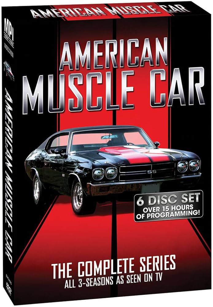 AMERICAN MUSCLE CAR - DVD-COMPLETE SERIES