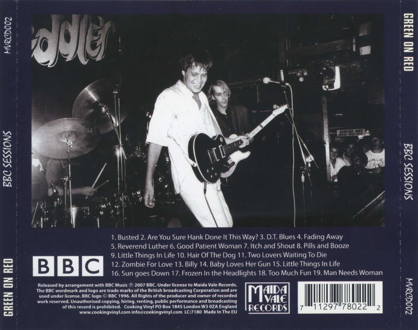 GREEN ON RED - BBC SESSIONS
