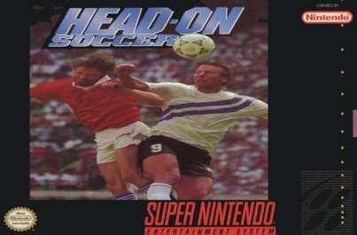 HEAD-ON SOCCER - SNES (W/BOX)