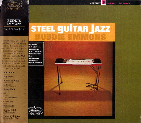 EMMONS, BUDDY - STEEL GUITAR JAZZ (REISSUE)
