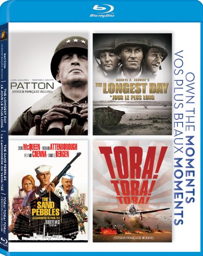 PATTON/LONGEST DAY/SAND PEBBLES/ TORA! T - BLU
