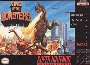KING OF THE MONSTERS - SNES (W/BOX)