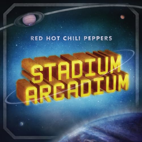 RED HOT CHILI PEPPERS - STADIUM ARCADIUM: 20TH ANNIVERSARY LIMITED EDITION CANARY YELLOW & APPLE RED VINYL