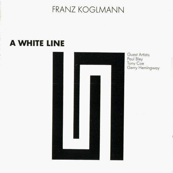 KOGLMANN, FRANZ - A WHITE LINE