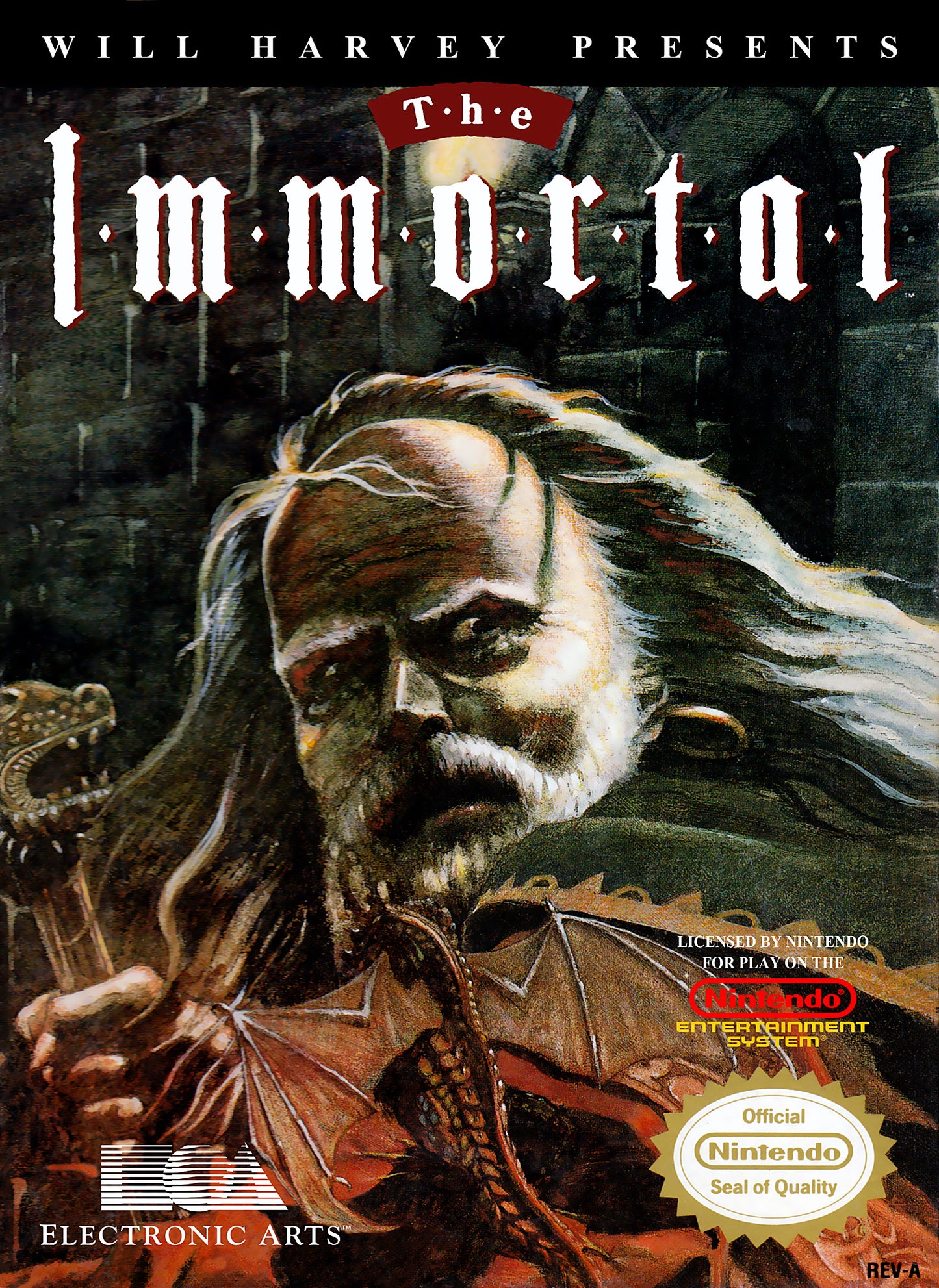 IMMORTAL - NES (W/BOX & MANUAL)