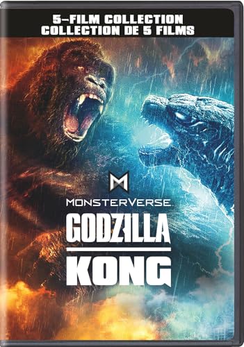 GODZILLA/KONG MONSTERVERSE - DVD-5-FILM COLLECTION