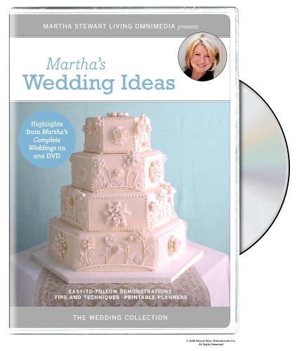 STEWART, MARTHA - DVD-MARTHA'S WEDDING IDEAS